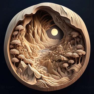 3D модель Гра Agharta The Hollow Earth (STL)